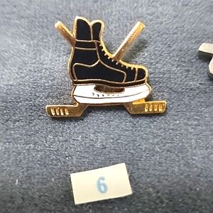 Hockey skate pin